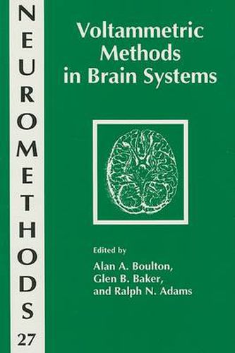 Cover image for Voltammetric Methods in Brain Systems