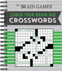 Cover image for Brain Games - Lower Your Brain Age: Crosswords