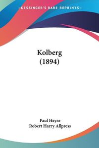 Cover image for Kolberg (1894)