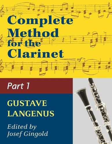 Cover image for Complete Method for the Clarinet in Three Parts (Part 1)