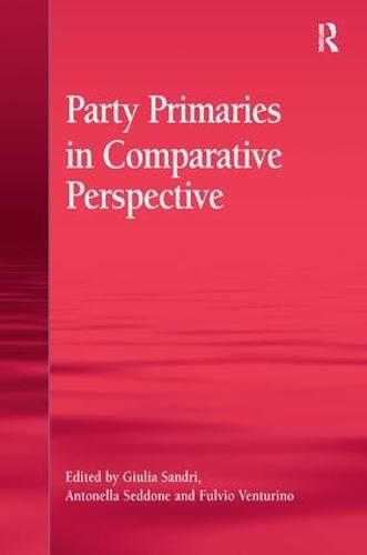 Cover image for Party Primaries in Comparative Perspective