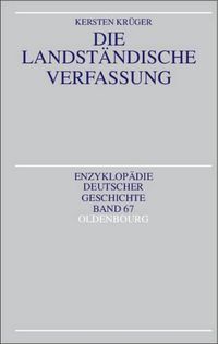 Cover image for Die Landstandische Verfassung