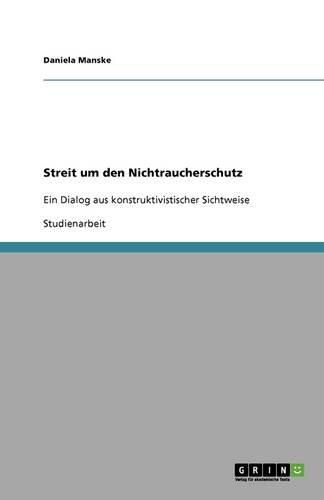 Cover image for Streit um den Nichtraucherschutz