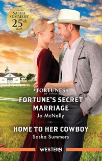 Cover image for Fortune's Secret Marriage/Home To Her Cowboy