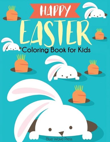 Cover image for Happy Easter Coloring Book for Kids