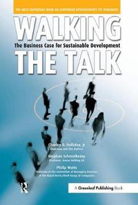 Cover image for Walking the Talk: The Business Case for Sustainable Development