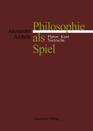 Cover image for Philosophie als Spiel