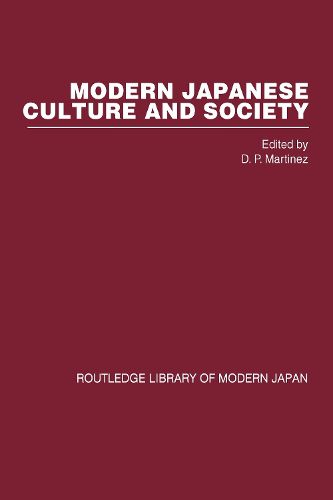 Cover image for Modern Japanese Culture and Society