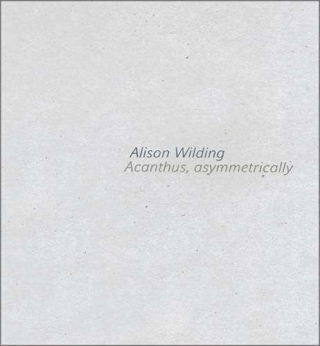 Cover image for Alison Wilding: Acanthus Asymmetrically