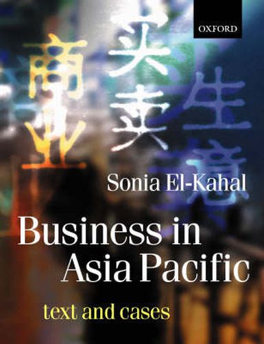 Cover image for Business in the Asia Pacific: Text and Cases