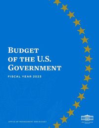 Cover image for Budget of the United States, Fiscal Year 2023