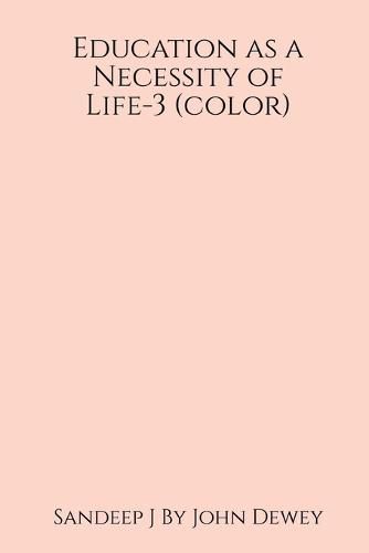 Cover image for Education as a Necessity of Life-3 (color)