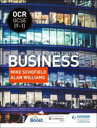 Cover image for OCR GCSE (9-1) Business, Fourth Edition