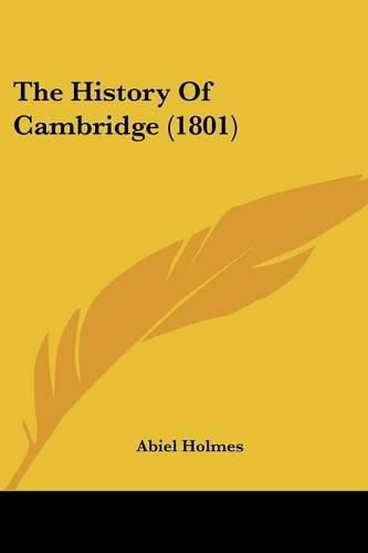 Cover image for The History of Cambridge (1801)