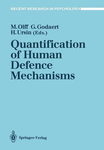 Cover image for Quantification of Human Defence Mechanisms