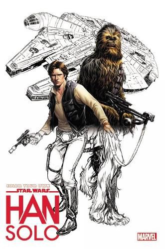 Cover image for Color Your Own Star Wars: Han Solo