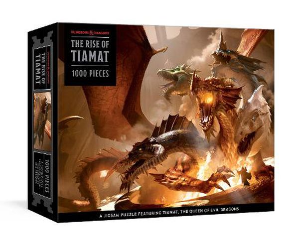 Rise Of Tiamat Dragon Puzzle Dungeons & Dragons 1000 Pieces