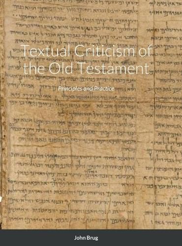 Cover image for Textual Criticism of the Old Testament