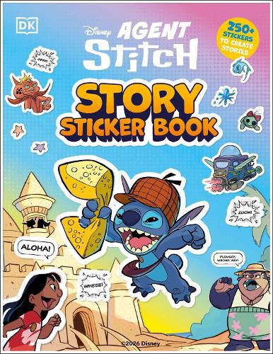 Cover image for Disney Stitch Story Sticker Book