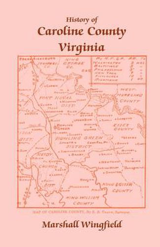 Cover image for History of Caroline County, Virginia