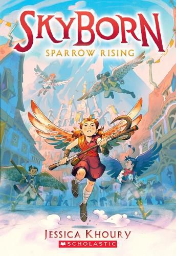 Cover image for Sparrow Rising (Skyborn #1)