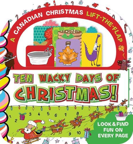 Cover image for Ten Wacky Days of Christmas (Canada)