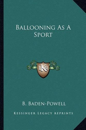 Cover image for Ballooning as a Sport