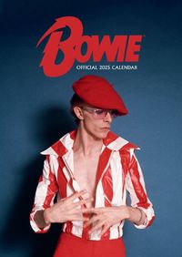 Cover image for Official David Bowie A3 Calendar 2025