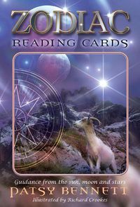Cover image for Zodiac Reading Cards: Guidance from the Sun, Moon and Stars