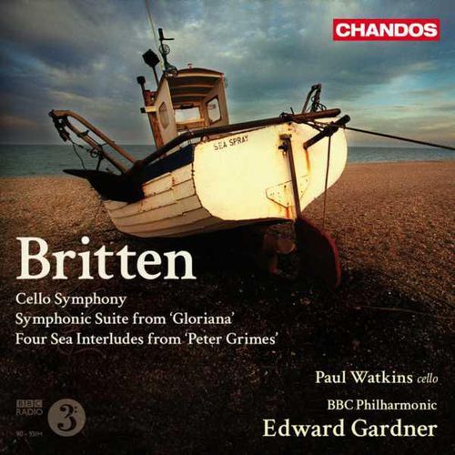 Cover image for Britten Cello Symphony Symphonic Suites