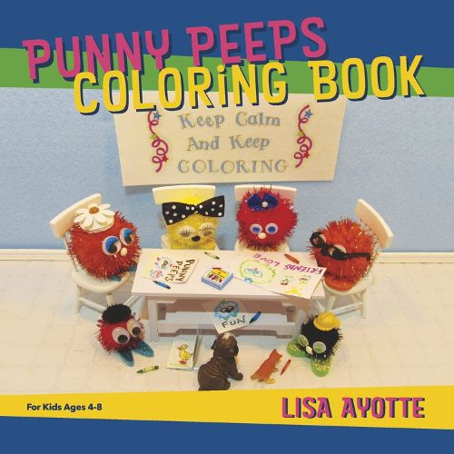 Cover image for Punny Peeps Coloring Book