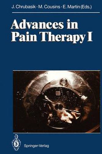 Advances in Pain Therapy I