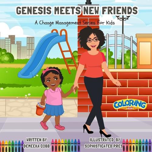 Cover image for Genesis Meets New Friends Coloring Book