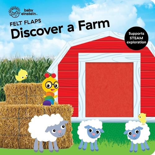 Cover image for Baby Einstein: Discover a Farm Felt Flaps