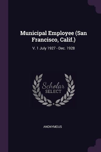 Cover image for Municipal Employee (San Francisco, Calif.)