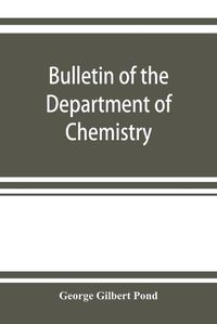 Cover image for Bulletin of the Department of Chemistry: Calcium carbide and acetylene