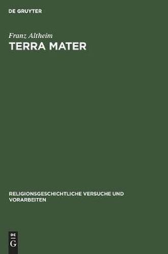 Cover image for Terra Mater: Untersuchungen Zur Altitalischen Religionsgeschichte