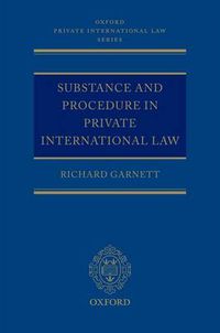 Cover image for Substance and Procedure in Private International Law