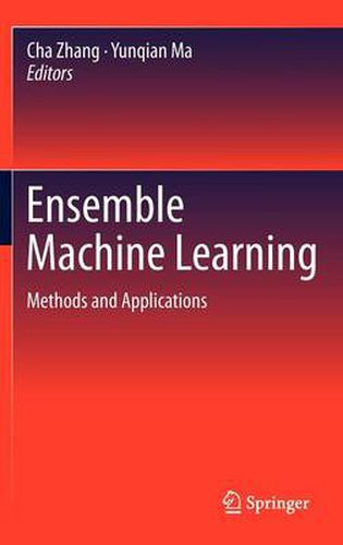 Cover image for Ensemble Machine Learning: Methods and Applications