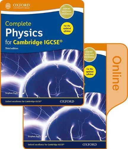 Cover image for Complete Physics for Cambridge IGCSE (R) Print and Online Student Book Pack: Third Edition