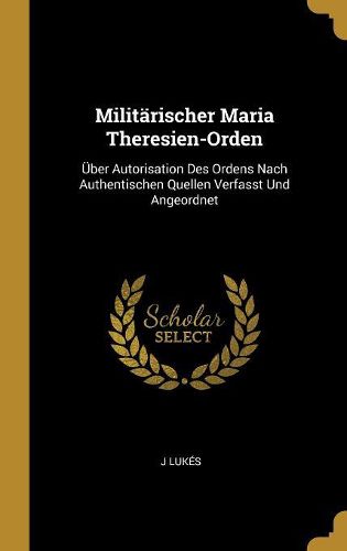 Cover image for Militaerischer Maria Theresien-Orden