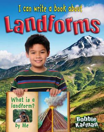 Cover image for I can write a book about Landforms