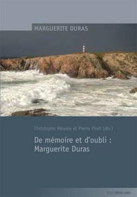 Cover image for de Memoire Et d'Oubli: Marguerite Duras