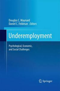 Cover image for Underemployment: Psychological, Economic, and Social Challenges