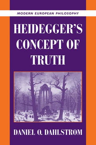 Heidegger's Concept of Truth