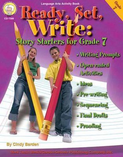Cover image for Ready, Set, Write: Story Starters for Grade 7