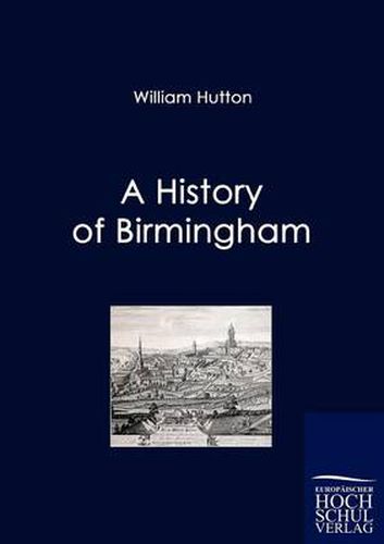 Cover image for A History of Birmingham