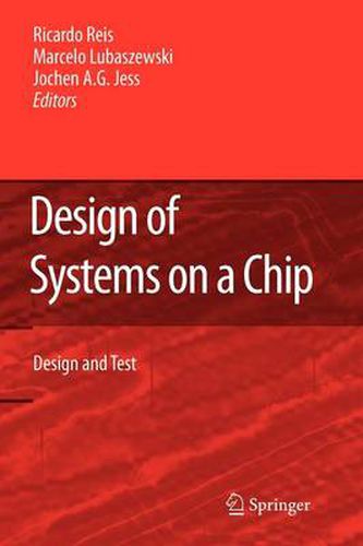 Cover image for Design of Systems on a Chip: Design and Test