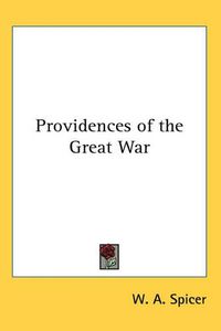 Cover image for Providences of the Great War