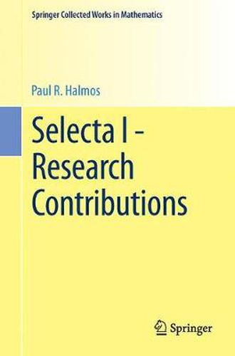 Selecta I - Research Contributions